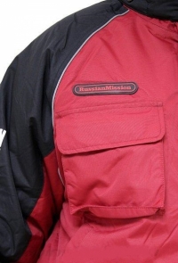 Костюм зимний Alaskan Russian Mission бордовый/черный   XL (куртка+полукомбинезон)