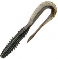 Keitech Mad Wag Mini 3.5 207 Green Pumpkin PP. Blue