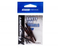 Быстросъемники Flagman Flat Feeder quick change swivels # 4 5шт