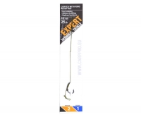 Готовый поводок с крючком Carp Pro Curved With Ring Ready Rig №4 с кольцом