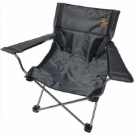 Кресло складное с мягкими подлокотниками Elektrostatyk F1 (Черный)