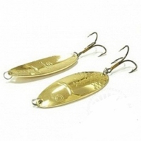 Блесна Mister Cro Черноспинка 65мм 21гр G золото