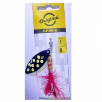 Вращающиеся блесна  Lucky John SPIN X	LONG 04 9,0г черн.