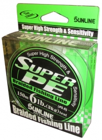 Шнур плетёный SUNLINE SUPER PE #0.6 (0,128мм) белый
