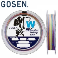 Gosen W4 braid  150m 0.153 mm 4.8 kg Multi Color
