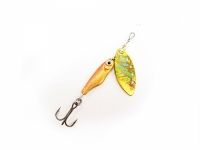 Блесна вращающаяся Mottomo Spin Blade #2 9g Gold/Gold