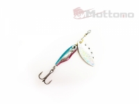 Блесна вращающаяся Mottomo Spin Blade #1 6g Silver Silver
