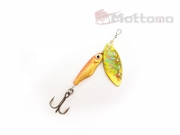 Блесна вращающаяся Mottomo Spin Blade #1 6g Gold Gold