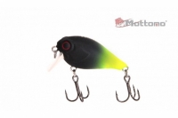 Воблер Mottomo Crazy Crank 40F 4,2g Black Lime