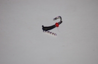 Коза с цепочкой (вольфрам), размер 2.0 мм, вес 0.34 г.