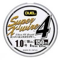 Пл.шн. Duel PE Super X-Wire 4 150m #1.5 10кг