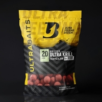Бойлы UB прикормочные "FISH MEAL 350" Ultra Krill 20 мм 1кг.