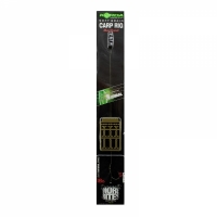 Поводок готовый Korda Braided Carp Rig 18lb Wide Gape №6