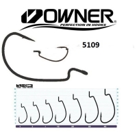 5109-113 OWNER J-Light Hook # 1/0, 6 шт/уп