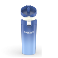 Термокружка Biostal Crosstown (0,4 литра) с фильтром, синяя