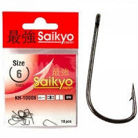 Крючки SAIKYO KH-10006 SODE RING BN № 10 (10ШТ)