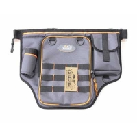 Сумка рыболовная поясная Следопыт Fishing Belt Bag Light, 44х35х6 см, цв. серый