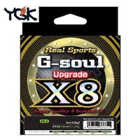 Шнур YGK G-Soul X8 Upgrade 150m #1.0/22lb салатовый