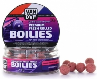 Бойлы VAN DAF Mullberry Florentine - Шелковица, 15 мм, розовый, 100 г.