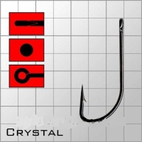 Крючки metsui CRYSTAL цвет bln, размер № 14, в уп. 12 шт.