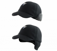 Кепка флисовая Alaskan черно-серая (R00026)