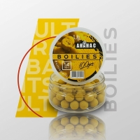 Бойлы насадочные ULTRABAITS (АНАНАС) 14мм, банка 100 гр