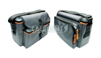 Сумка рыболовная СЛЕДОПЫТ Sling Lure Bag S, 28х18х17 см, цв. серый + 3 коробки (2 Luno 20/ 1 Luno 18)