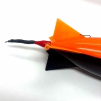 Ракета прикормочная CARPHUNTER Catapult SPOD Midi черно-оранжевая