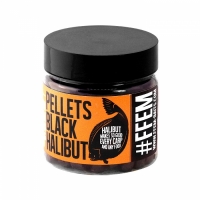 FFEM Hookbaits Pellets Black Halibut 8mm