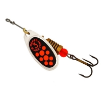 Блесна Mepps Comet Black Fury №3 (6.5г) silver-fluo-orange