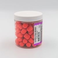 Бойлы Balanced Wafters Super Strawberry (супер клубника), 14 мм, банка, 100 гр