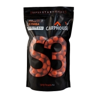 Бойлы CarpHouse вареные S3 Слива оранжевый 1кг