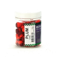Бойлы сбалансированные, Plum (слива и клубника) 14 мм, 100 грамм