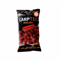 Бойлы тонущие Dynamite Baits Carp-Tec Strawberry 15 мм. 1 кг.