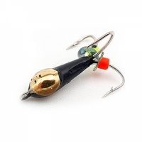 Мормышка Чертик с коронкой  размер 4.0 вес 1.5 г
