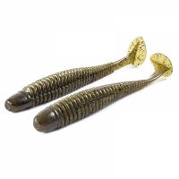 Мягкие приманки Noike Wobble Shad 4" #001 GREEN PUMPKIN