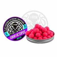 FFEM Pop-Up Squid Octopus 12mm  (кальмар-клюква)