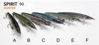 Hunter Spirit 90mm 10gr цвет D