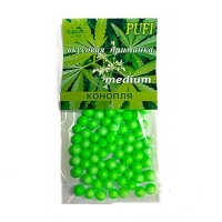 Искусственная вкусовая приманка Dolphin Pufi mini конопля