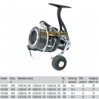 Катушка б/ин Volzhanka Pro Sport 5004 (10+1 подш) 0,310мм/310м