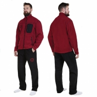 Флисовый комплект Royal Fish бордо. р-р  XL