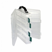 Коробка пластиковая двухсторонняя Flagman 275х150х50мм