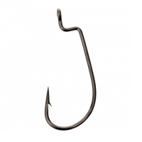 Крючок Flagman Slim Worm Offset #1