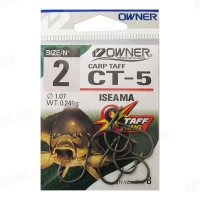 Крючок одинарный OWNER 53275 Carp Taff CT-5 № 4