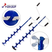 Ледобур Тонар ЛР-130 Спорт (левое вращение) красный