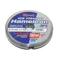 Леска Momoi Hameleon Ice Fishing 0.10мм 1.3кг 50м Silver
