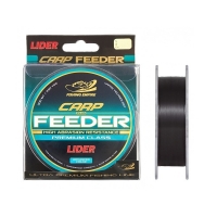 Леска монофильная Lider carp plus feeder 0,30 мм 300 м black