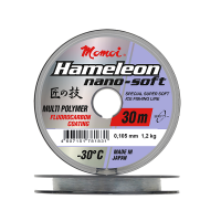 Леска монофильная Momoi Nano-Soft Winter 30м 0.105 мм 1.2кг прозрачная