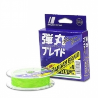 Леска плетёная Major Craft Dangan Braid X4 #1/0.13 150м. Green