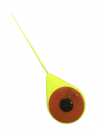 Удочка зимняя «балалайка», МастИв, 20гр (цв. лимонный)